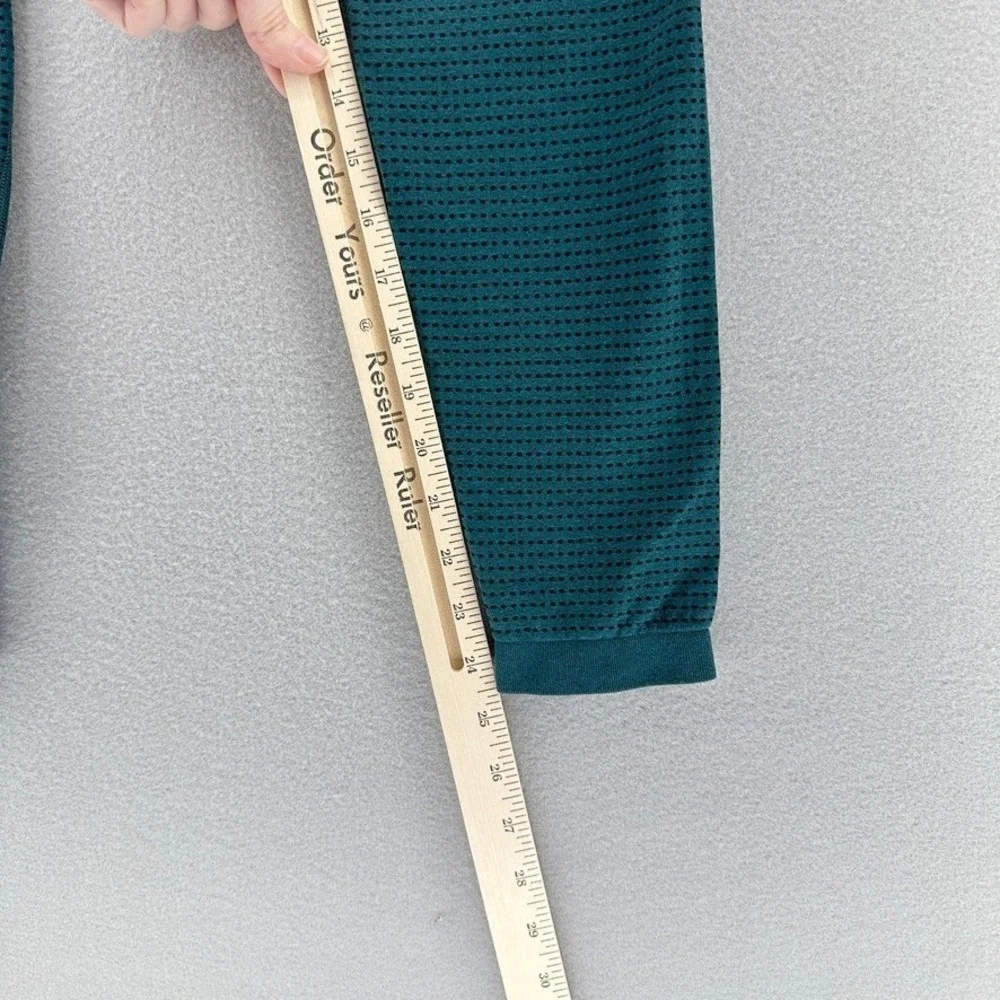 Gymshark Vital Seamless 2.0 Energy Leggings Teal High Waisted XL Athleisure Gym - Picture 6 of 6